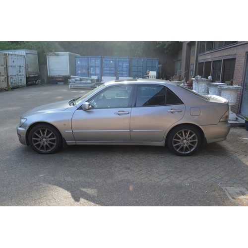 49 - A Lexus IS300 four door saloon, with private plate, 91,000 miles, MOT until November, no tax, V5 doc... 