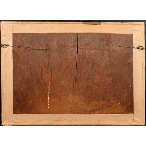 187 - William Edward Croxford, An idyllic West Country river landscape with figures on the bank, watercolo... 