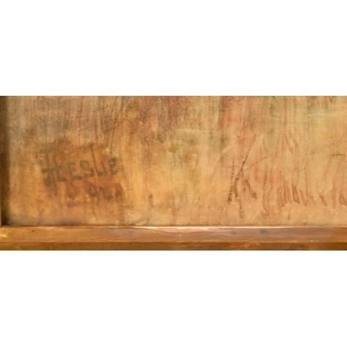 195 - T. H. Leslie, Ducks on a pond, watercolour, signed and dated '92, 8.5