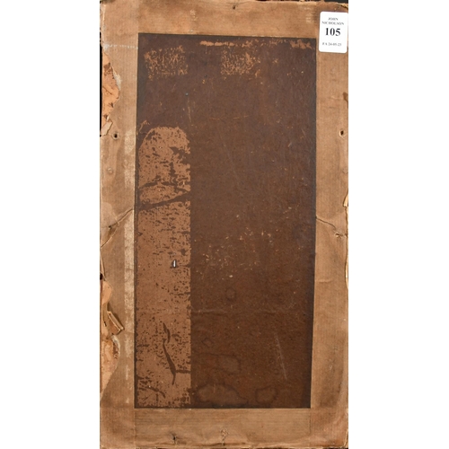 207 - Jean Jules Henry Geoffroy (1853-1924) French, a young boy holding a snowball, watercolour, signed, 9... 