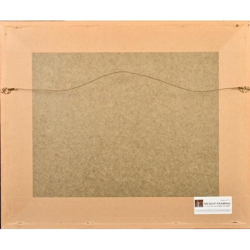 229 - W.F. Cooper, Crofters cottage near a river with mountains in the distance, along with another landsc... 