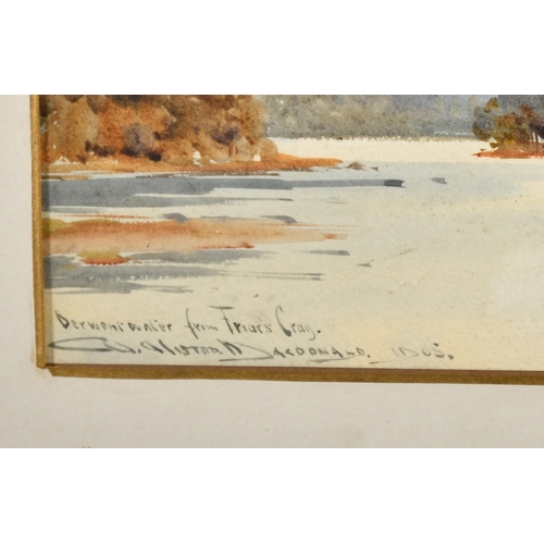 272 - William Alister MacDonald (1860-1956) British, 'Derwentwater from Friars Cragg', watercolour, inscri... 