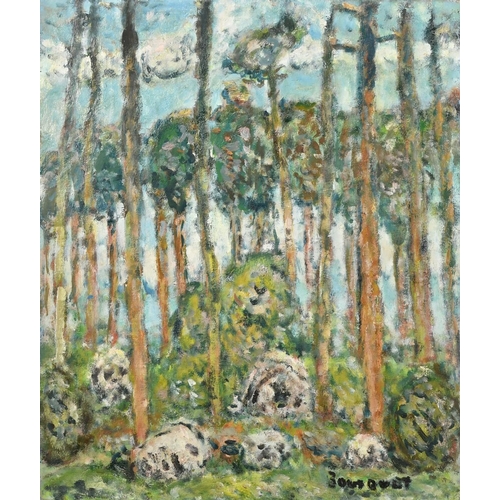 31 - Georges Bousquet (1904-1976) French, 'Coin de Foret de Bleau, Pres de Sorques', oil on canvas, signe... 