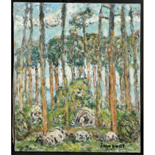 31 - Georges Bousquet (1904-1976) French, 'Coin de Foret de Bleau, Pres de Sorques', oil on canvas, signe... 