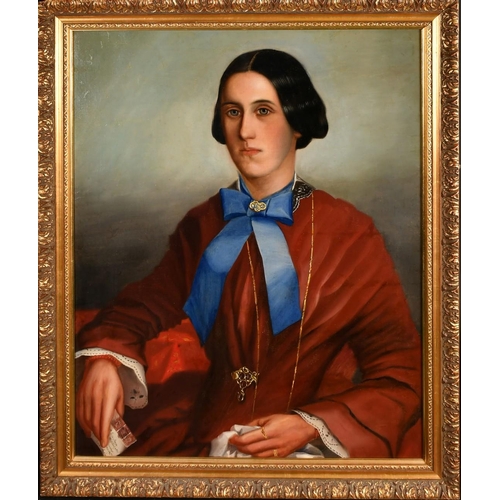 360 - Late 19th Century English School, a half length portrait of a female figure, possibly Florence Night... 