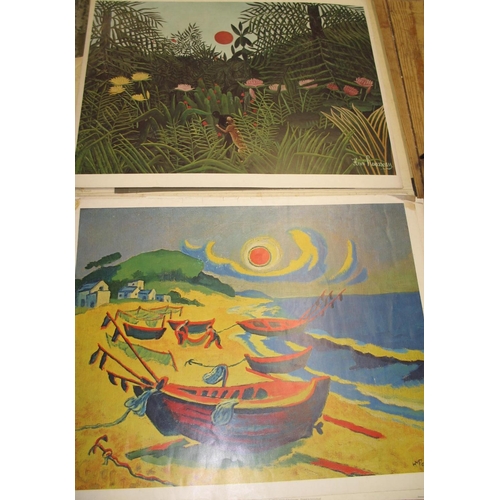 111 - ART POSTERS, 20th c., (1 folder).