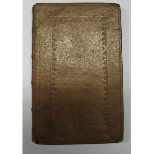 177 - [WESTMINSTER SCHOOL] [Greek title] Sive Poematum Graecorum Minorum..., 8vo, contemp. calf tooled in ... 