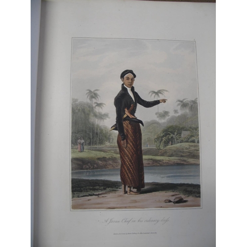 282 - RAFFLES (Sir T. S.) Antiquarian Architectural and Landscape Illustrations of the History of Java, 4t... 