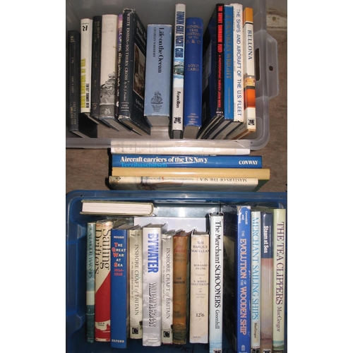 311 - NAVAL / MARITIME / SHIPPING etc., a q. of good quality reference, monographs, etc., folio et infra (... 