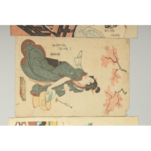 130 - YOSHIFUJI UTAGAWA (1828-1887), SADAFUSA UTAGAWA (ACTIVE MID 19TH CENTURY), YOSHITORA UTAGAWA (1836-1... 