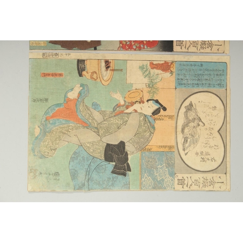 133 - HIROSHIGE UTAGAWA (1797-1858), KUNIYOSHI UTAGAWA (1798-1861), & KUNISADA UTAGAWA (1786-1865): FROM T... 