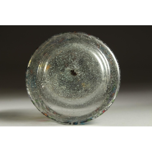 319 - TWO PIECES OF ISLAMIC MARKET GLASS.