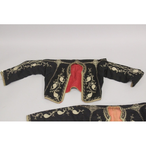 407 - FIVE OTTOMAN JACKETS, with metal-thread embroidered decoration, (5).