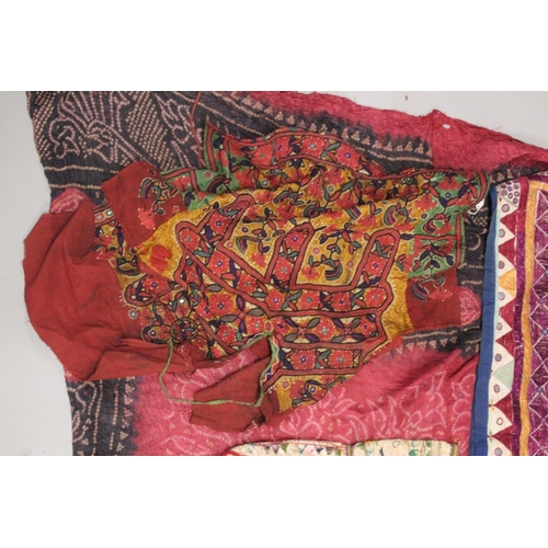 408 - A COLLECTION OF FIVE UZBEK TEXTILES, (5).