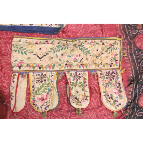 408 - A COLLECTION OF FIVE UZBEK TEXTILES, (5).