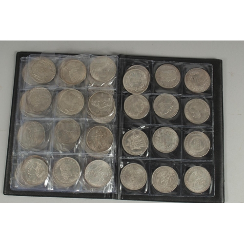 1257 - A BOOK OF 72 CHINESE REPLICA COINS.