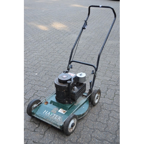 A Hayter Hayterette petrol rotary lawn mower