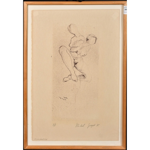 104 - Michel Guyot, Study of a nude woman, lithograph, signed, inscribed and numbered 8/8 in pencil, sheet... 