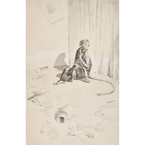 40 - Leonard Robert Brightwell (1889-1983), 'Between the Acts', etching, signed and inscribed in pencil, ... 