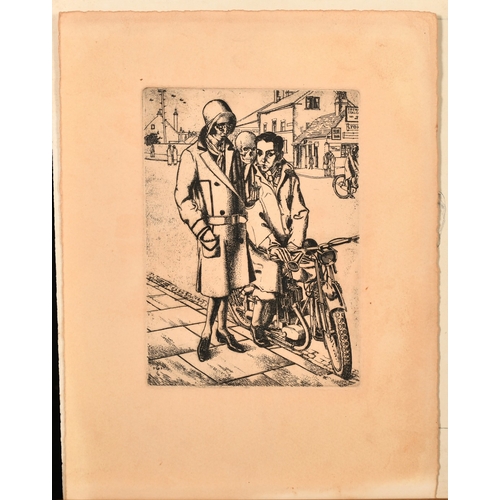 50 - Carl Wragg (early 20th Century), a collection of four prints, from 6.5