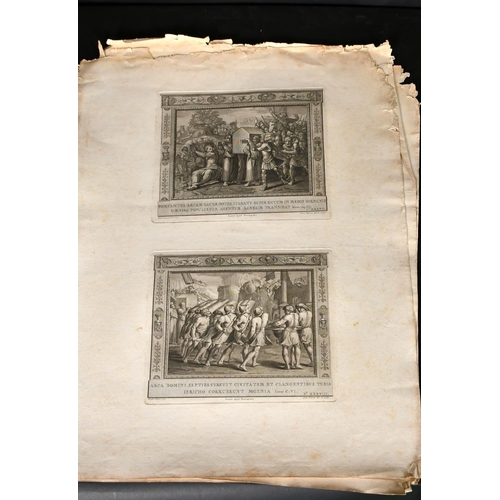 93 - After Raphael, seven Old Master engravings, all figure subjects, sizes from 9.75