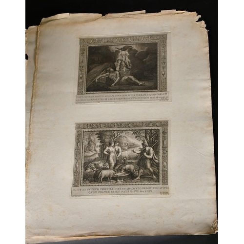 93 - After Raphael, seven Old Master engravings, all figure subjects, sizes from 9.75