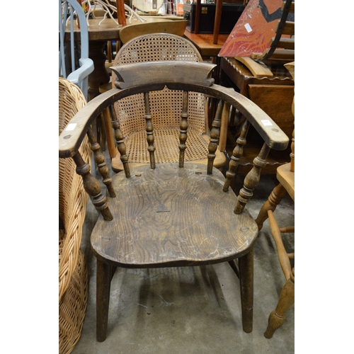 120 - Smokers bow style chair.