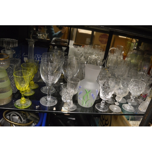 69 - Large quantity of glassware, some boxed.