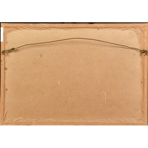 106 - Attributed to d'Esposito, shipping off the harbour in Malta, watercolour, 2.75