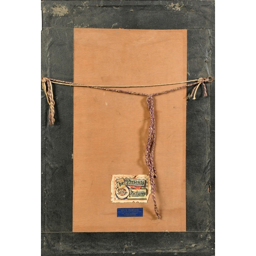 109 - Truda Hope (20th Century), 'Newman Street' gouache, signed and inscribed, 9