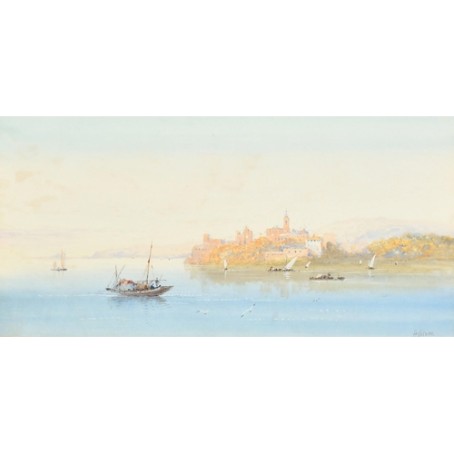 118 - H... Colvin (19th - 20th Century) British, A pair of watercolour views of Coastal and river scenes w... 