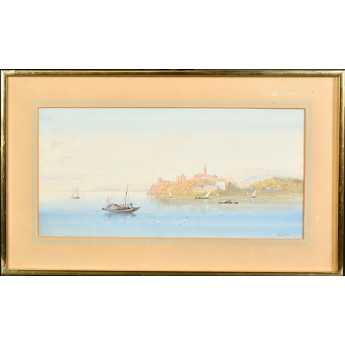 118 - H... Colvin (19th - 20th Century) British, A pair of watercolour views of Coastal and river scenes w... 