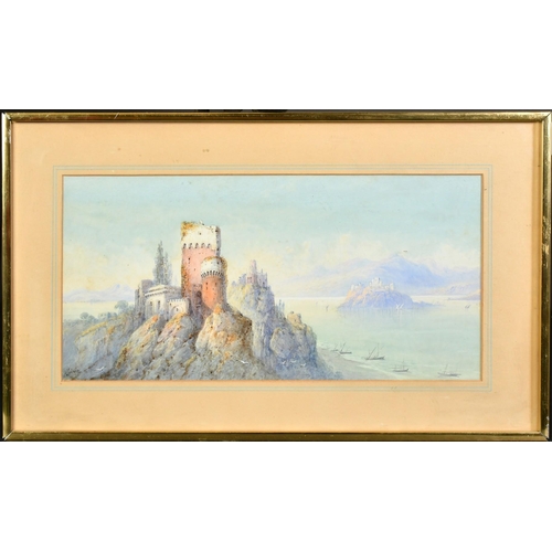 118 - H... Colvin (19th - 20th Century) British, A pair of watercolour views of Coastal and river scenes w... 