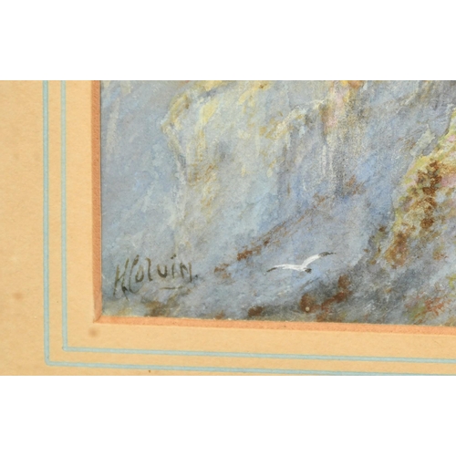 118 - H... Colvin (19th - 20th Century) British, A pair of watercolour views of Coastal and river scenes w... 