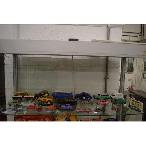 973 - Early toy cars and other items.