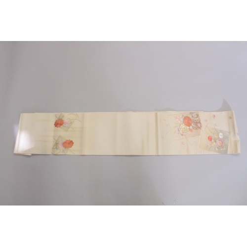 136 - FUKURO OBI - geisha sash.