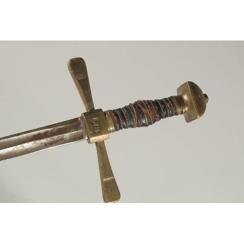 1181 - AN EARLY 20TH CENTURY SWORD, possibly for theatrical use.