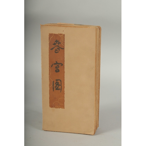 1192 - A CHINESE FOLDING EROTIC BOOK