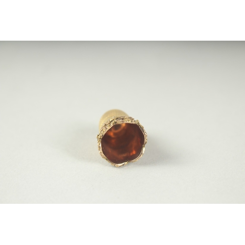 1262 - AN 18CT GOLD PRITTY THIMBLE.