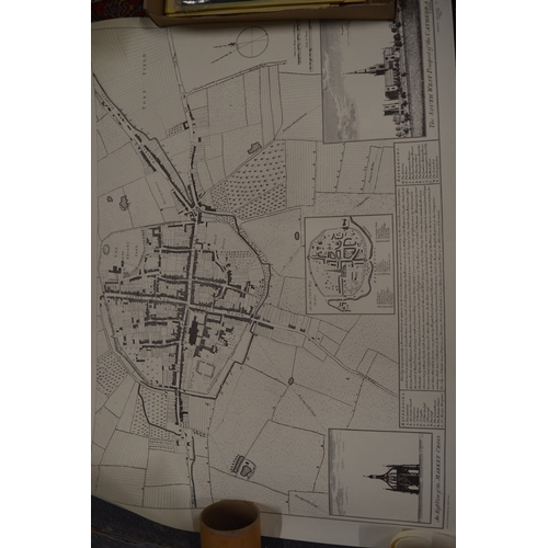 382 - Greenwood, The County map of Sussex together with other maps.