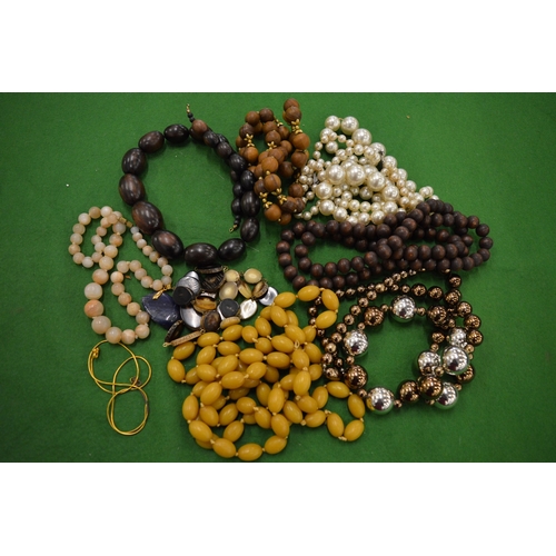 905 - Bead necklaces etc.