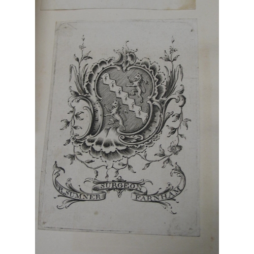 13 - EX-LIBRIS BOOKPLATES, a loose / housed collection relating to SURREY (including CLAPHAM).