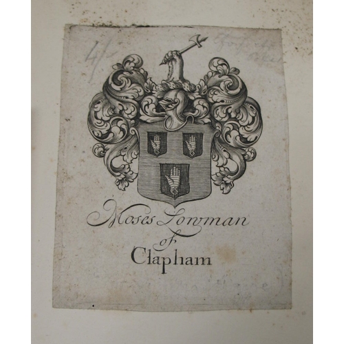 13 - EX-LIBRIS BOOKPLATES, a loose / housed collection relating to SURREY (including CLAPHAM).