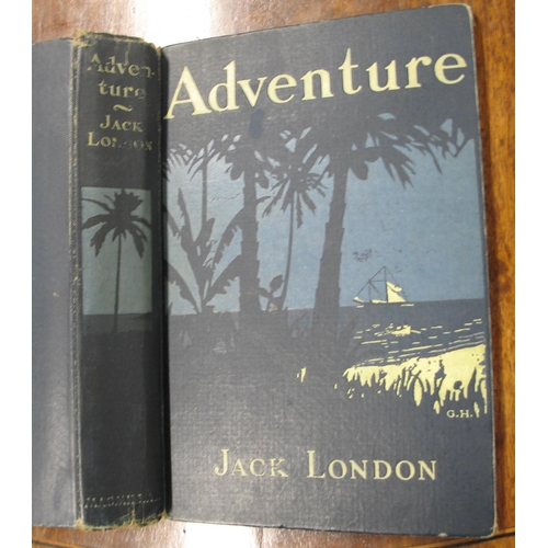 213 - [INSCRIBED COPY] LONDON (Jack) Adventure, 8vo, pictorial cloth by G. H. (a little rubbed), SIGNED & ... 