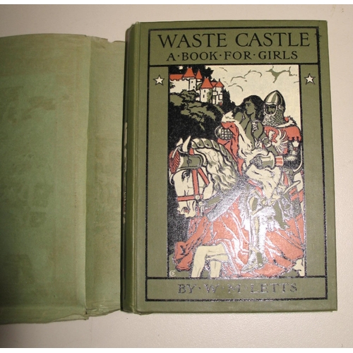 309 - [DUSTWRAPPER / PICTORIAL CLOTH] LETTS (W. M.) Waste Castle. A Book for Girls, 8vo, plates, pict. clo... 