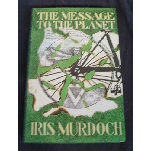 333 - [SIGNED] MURDOCH (Iris) The Message to the Planet, ex-libris label on front pastedown, London: Chatt... 