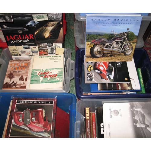 432 - MOTORING / CARS / AUTO, diverse coll'n incl. large format (5 boxes).