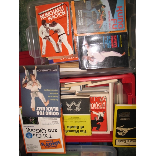 433 - MARTIAL ARTS, 2 full boxes, p.b. & h.b. (2 boxes).