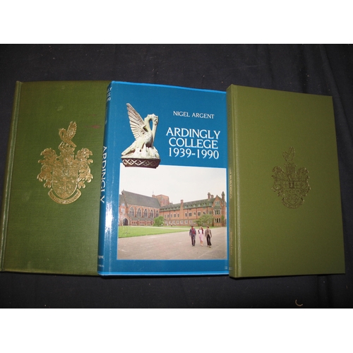 469 - ARDINGLY SCHOOL / COLLEGE, 3 x misc. books (3).