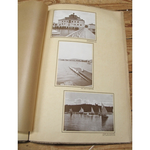 477 - [OSLO ROWING CLUB] ca. 1925 folio brochure celebrating the new club & boathouse, renamed the 